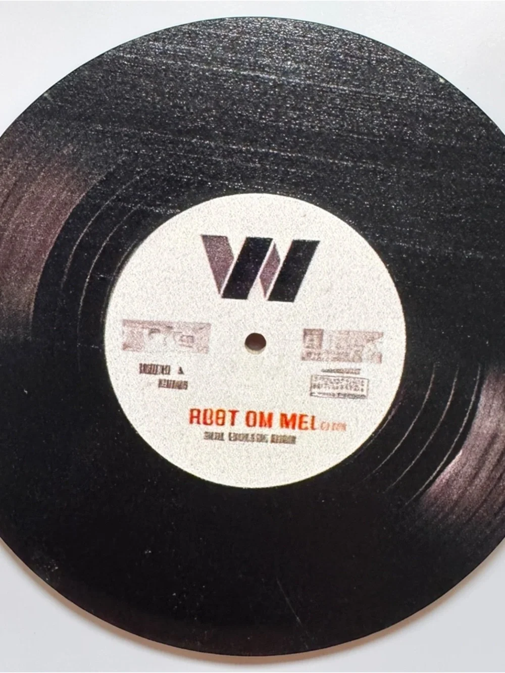Retro Vinyl Inspired Record Coasters Set of 6 | Wooden | NWOT